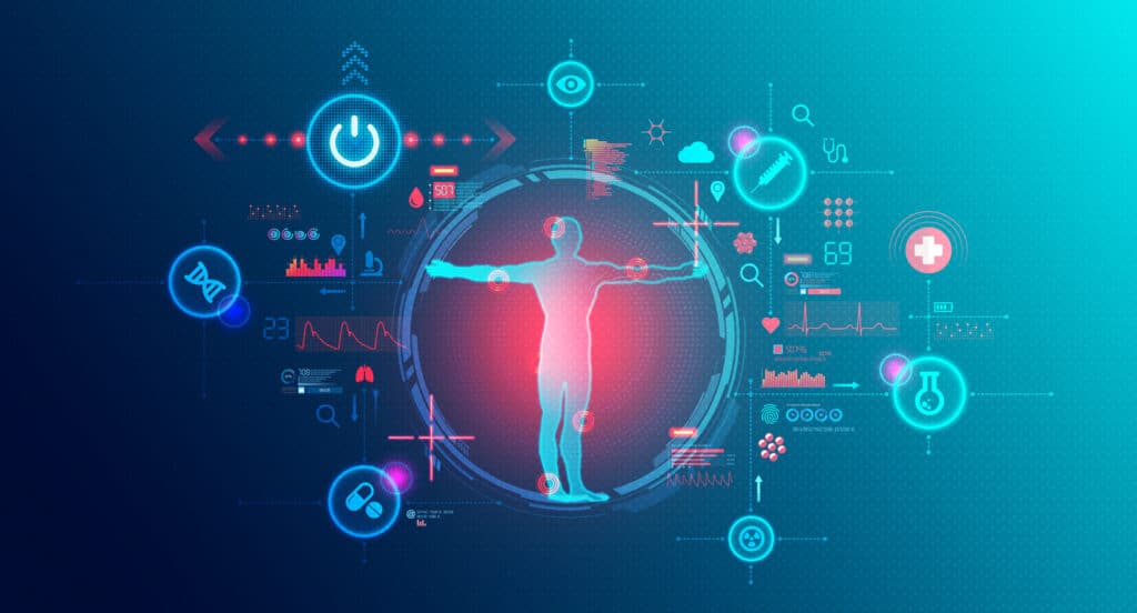 HealthTech Conceptual Illustration